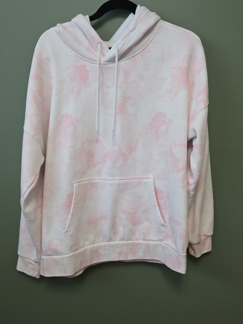 Women's Lazypants Pink Tie-Dye Hoodie Sweatshirt